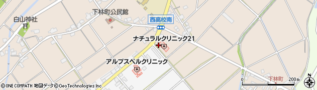 岐阜県高山市下林町517周辺の地図