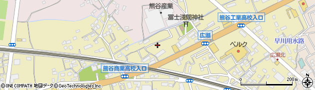 埼玉県熊谷市広瀬108周辺の地図