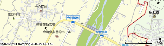 長野県松本市笹賀今547周辺の地図