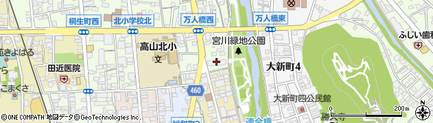 株式会社第一興商　高山オフィス周辺の地図