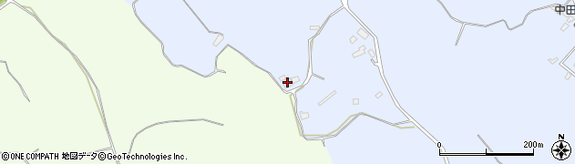 武田栗園周辺の地図