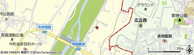長野県松本市笹賀今540周辺の地図
