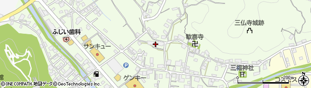 岐阜県高山市三福寺町306周辺の地図