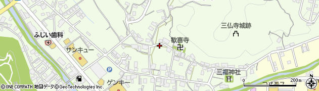 岐阜県高山市三福寺町135周辺の地図