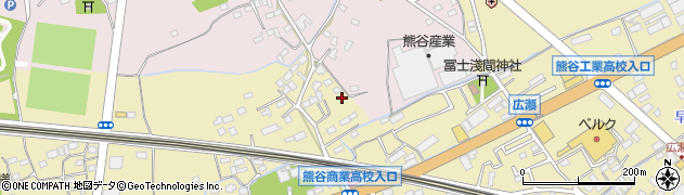 埼玉県熊谷市広瀬79周辺の地図