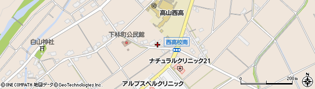 岐阜県高山市下林町346周辺の地図