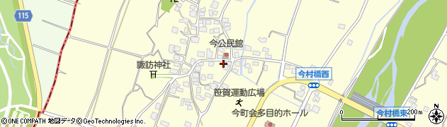 長野県松本市笹賀今304周辺の地図