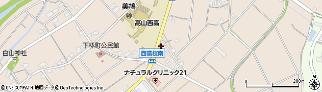 岐阜県高山市下林町883周辺の地図