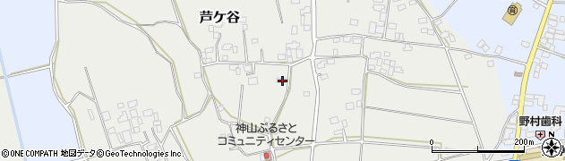 茨城県結城郡八千代町芦ケ谷450周辺の地図
