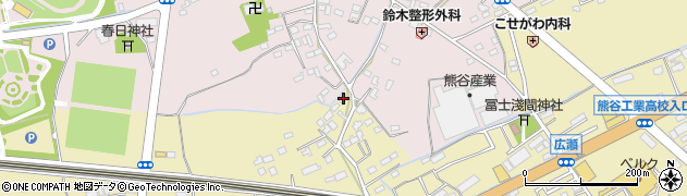 埼玉県熊谷市広瀬77周辺の地図