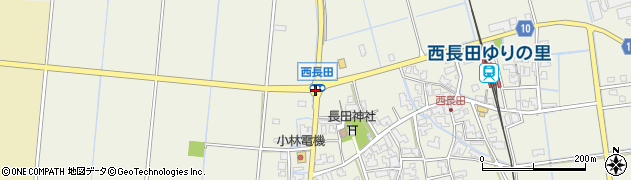 西長田周辺の地図