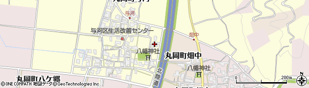 福井県坂井市丸岡町与河71周辺の地図
