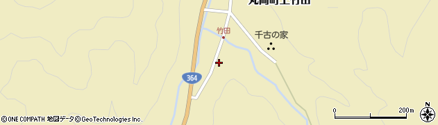 福井県坂井市丸岡町上竹田24周辺の地図