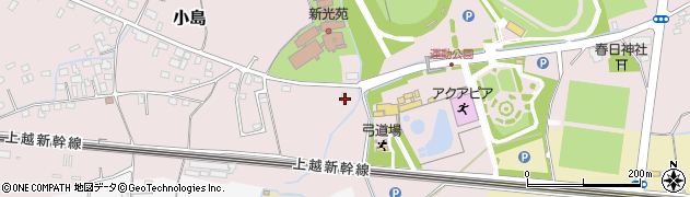 埼玉県熊谷市小島207周辺の地図