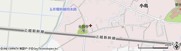 埼玉県熊谷市小島369周辺の地図