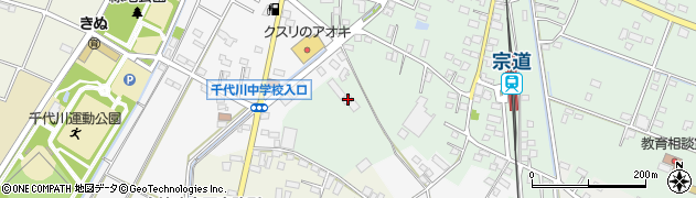 茨城県下妻市宗道188周辺の地図