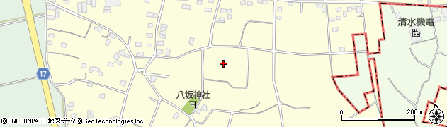 茨城県古河市東山田周辺の地図