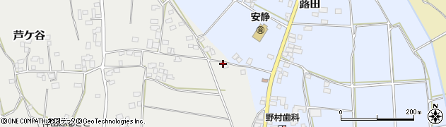 茨城県結城郡八千代町芦ケ谷2710周辺の地図