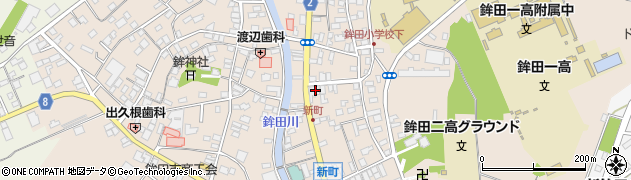 筑波銀行鉾田支店 ＡＴＭ周辺の地図