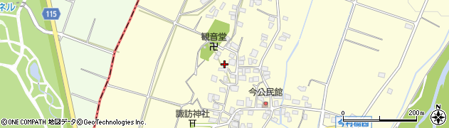長野県松本市笹賀今766-1周辺の地図