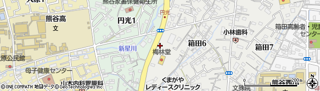 株式会社梅林堂　箱田本店周辺の地図