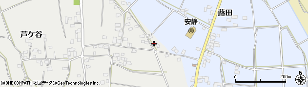 茨城県結城郡八千代町芦ケ谷572周辺の地図
