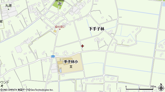 〒348-0022 埼玉県羽生市下手子林の地図
