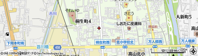 飛騨ガードサーチ株式会社周辺の地図