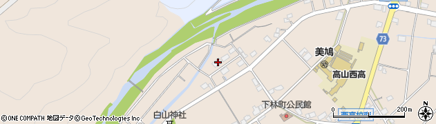 岐阜県高山市下林町215周辺の地図