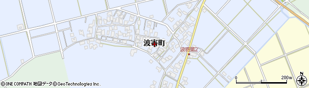 福井県福井市波寄町周辺の地図
