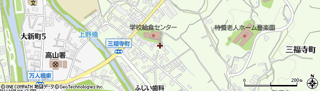 岐阜県高山市三福寺町493周辺の地図