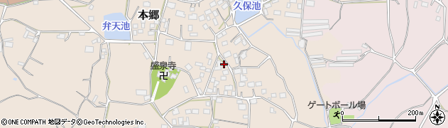 茨城県土浦市本郷1616周辺の地図