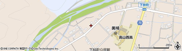 岐阜県高山市下林町238周辺の地図