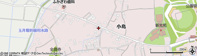 埼玉県熊谷市小島382周辺の地図