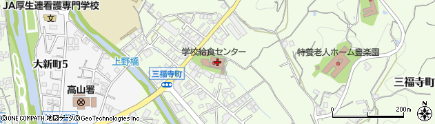 岐阜県高山市三福寺町495周辺の地図