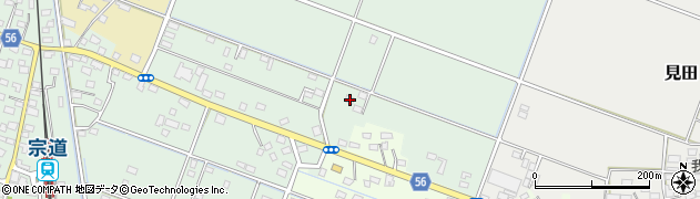 茨城県下妻市宗道2381周辺の地図