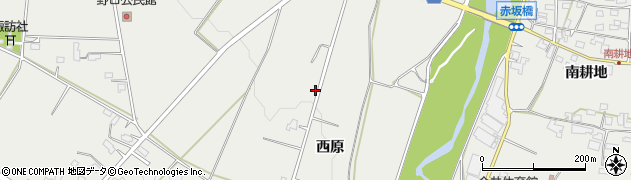長野県松本市今井周辺の地図
