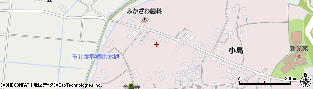 埼玉県熊谷市小島389周辺の地図