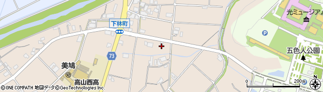 岐阜県高山市下林町832周辺の地図