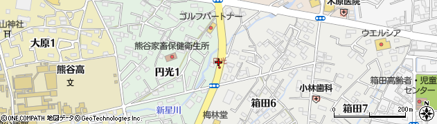 熊谷市円光1丁目駐車場周辺の地図