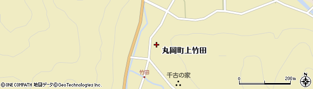 福井県坂井市丸岡町上竹田31周辺の地図
