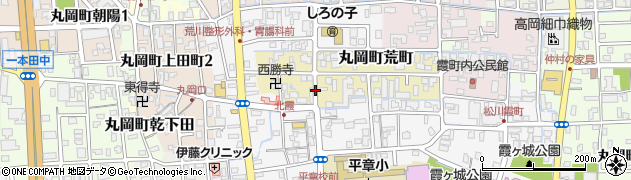福井県坂井市丸岡町荒町周辺の地図
