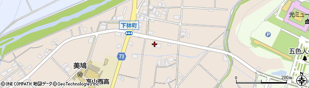 岐阜県高山市下林町830周辺の地図