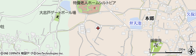 茨城県土浦市本郷1466周辺の地図