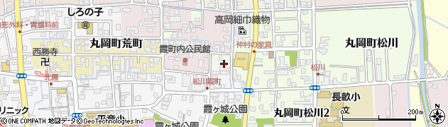 福井県坂井市丸岡町松川32周辺の地図