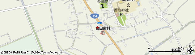 茨城県古河市釈迦278周辺の地図