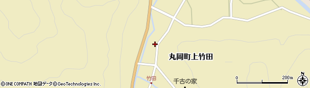 福井県坂井市丸岡町上竹田32周辺の地図