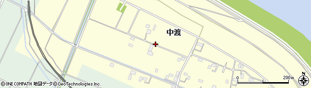 埼玉県加須市中渡周辺の地図