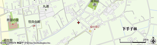 埼玉県羽生市下手子林1163周辺の地図