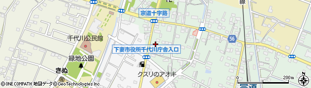 茨城県下妻市宗道99周辺の地図